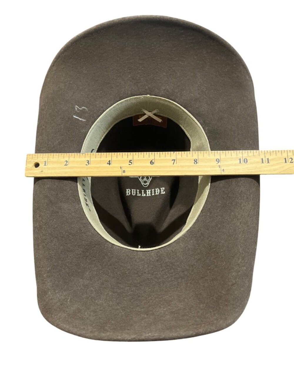 Bullhide Get Along Wool Felt Cowboy Hat Size M Western Beaded Band - Picture 11 of 13